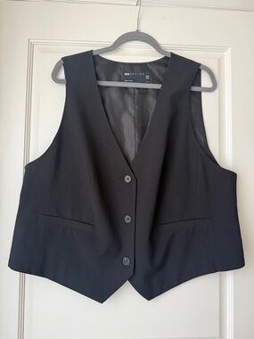 ASOS Black Tailored Vest